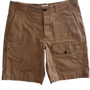 Todd Snyder Shorts Mens 32 Utility Cargo Button Fly 9" Military NWOT